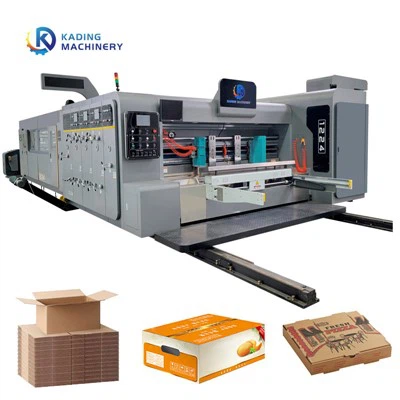 Voller computergesteuerter steuerlicher Flexo -Ordner Gluer -Maschine für die Produktionslinie von Kartonboxen