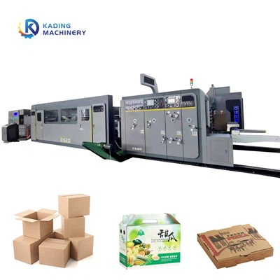 Hochgeschwindigkeits -Flexo -Ordner Gluer für Wellkartonbox